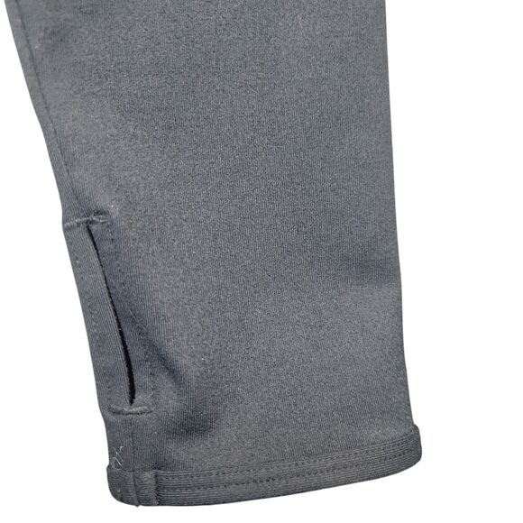 Fabletics LARGE Trinity Cold Weather Jacket Black Running Jogging Zip Up Stretch - Picture 10 of 13